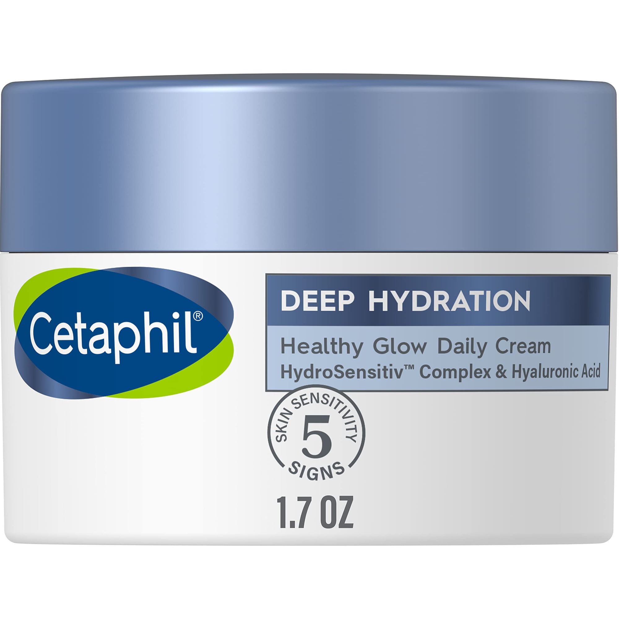 Crema Facial Cetaphil Deep Hydration Healthy Glow 50 Ml Con Ácido Hialurónico