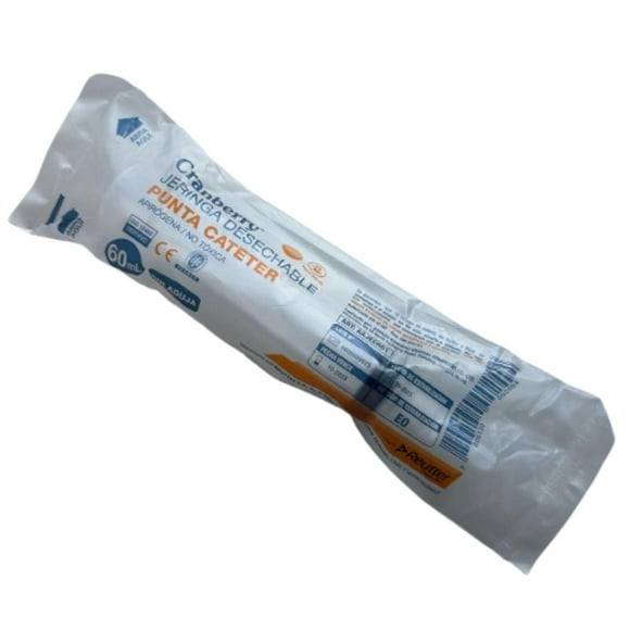 Jeringa Alimentacion Punta Cateter 60ml