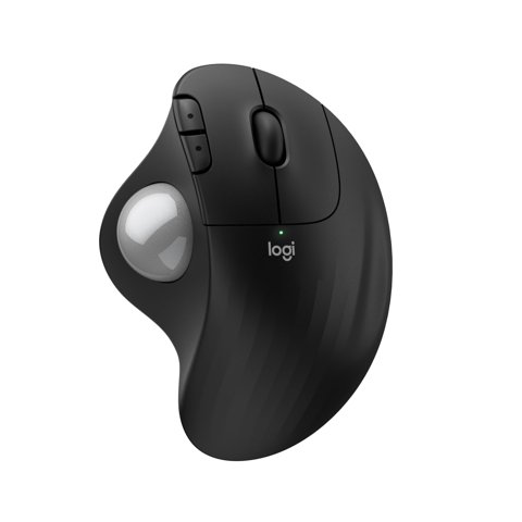 Ratón Trackball Inalámbrico Logitech Ergo M575S Bluetooth Negro