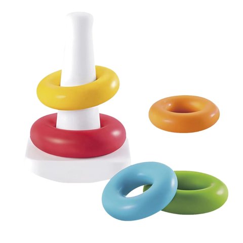 Oem - Torre Apilable Con Argollas Colores