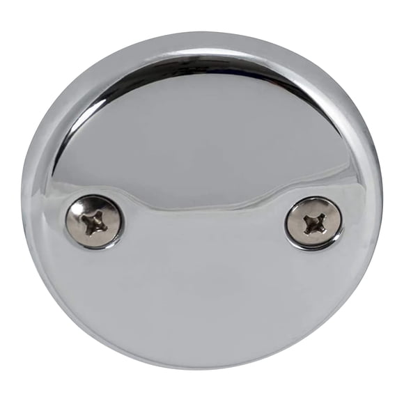 Placa Frontal Para Rebosadero De Bañera Acabado Cromado 35245