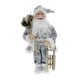 thumbnail image 1 of Estatuilla De Papá Noel De Pie Mu?eco De Papá Noel Adornos Navide?os Para La Colección StyleE, 1 of 4