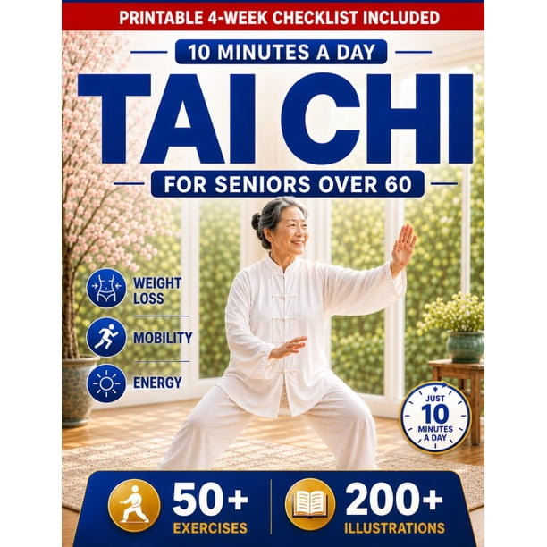 Libro Tai Chi para adultos mayores de 60 años: un programa amigable para principiantes