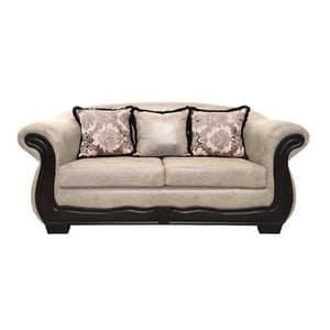 América Decora - Sofá Con Resorte Estructural 3 Personas Búfalo Envejecido Beige