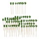 thumbnail image 1 of 100pcs palillos de bambú aperitivo palillos de cóctel de madera decoración del partido, 1 of 5