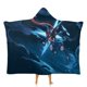 thumbnail image 1 of Manta Capa con Capucha Desmarcar Greninja 100x130 cm, 1 of 6