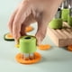 thumbnail image 4 of Juego de cortadores de galletas, verduras y frutas con formas, mini moldes para galletas, cortadores de sándwich para repostería infantil, cajas bento y herramientas para decoración de alimentos., 4 of 5