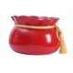 thumbnail image 1 of Planta Suculenta Creativa Maceta Balcón Decoraciones Estatuilla Oficina Bonsai Rojo, 1 of 5