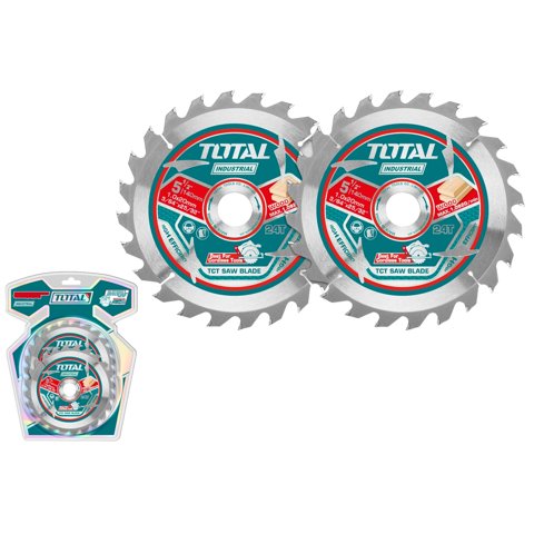 Juego Disco Sierra 2 Piezas 5-1/2"" Y 24T Total