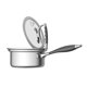 thumbnail image 4 of Cazo CookCraft 1.5 Qt Acero Inoxidable Triplex, 4 of 6