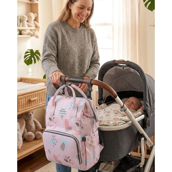 Mochila Maternal Bolso Pañalera Térmica Impermeable Premium