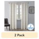 thumbnail image 1 of Par de Cortinas Mainstays Jacquard Blackout 84x94 cm Beige, 1 of 2
