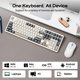 thumbnail image 3 of Teclado EPOMAKER F108 PRO V2 Inalámbrico RGB 10000 mAh, 3 of 8