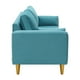 thumbnail image 3 of Sofa Sky 3c Felpa 01 Turquesa, 3 of 5