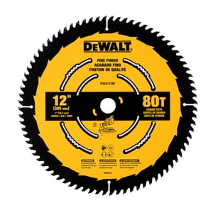 Hoja De Sierra Dewalt Dwa11280, 30 Cm, 80 T, Acabado Fino
