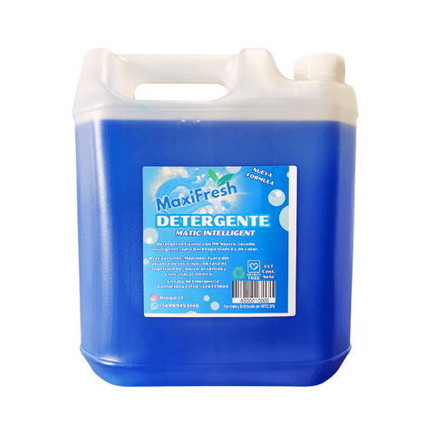 Vista Captal - Detergente Liquido Maxifresh Matic 5 Litros