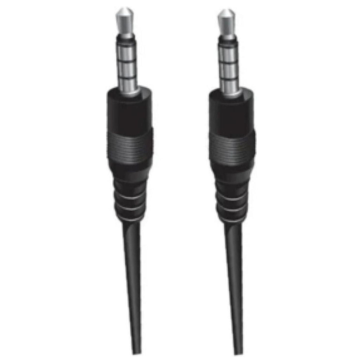 Ultra - Cable De Audio Auxiliar Plug 3.5 A Plug 3.5 0.7 Mts