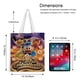 thumbnail image 5 of Legend of The Three Caballeros Bolso de tela con estampado de lienzo para mujer, bolsa de compras reutilizable y estética, con cremallera interior, regalo para mujer,40*40cm., 5 of 6