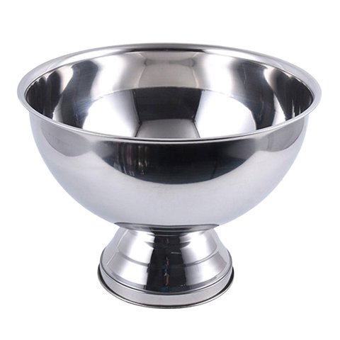 Bothyi - Tazón De Metal De Acero Inoxidable Champán Vino