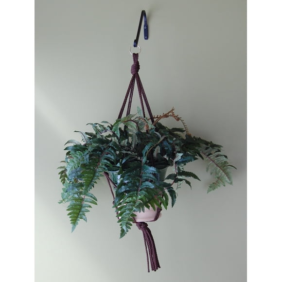 Colgador de macramé para plantas Planter Primitive Planters, 8 colores