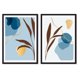 thumbnail image 1 of Set de Cuadros Dibujo Plantas con Marco Negro, 1 of 1