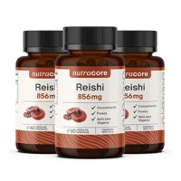 Reishi 856Mg - Pack 3X60 Cápsulas Vegetales Natural | Nutracore