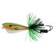 thumbnail image 3 of lentejuelas artificiales rana señuelos de pesca gancho cebo con hilos faldas verde, 3 of 5