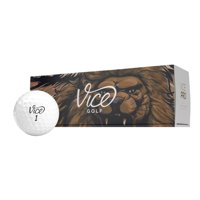 Pelotas De Golf Vice Golf Pro White Manga De 3 Unidades
