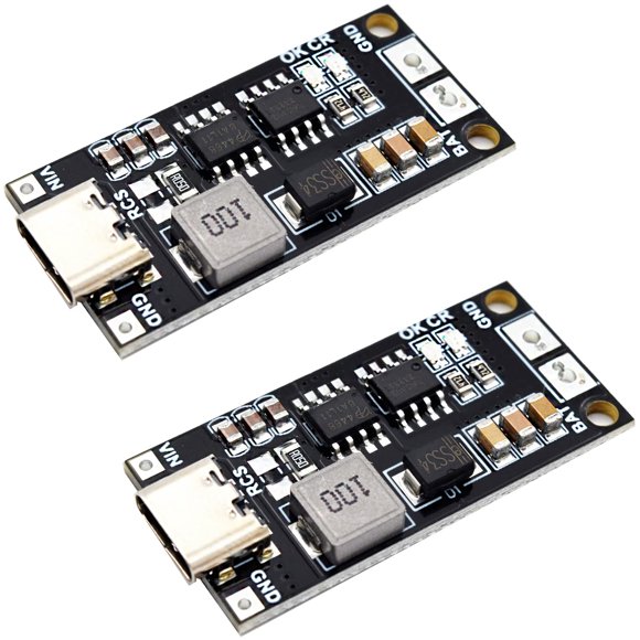 Módulo de carga de batería Adeept Type C BMS 2S 2A 18650 21700 3.7V