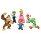 thumbnail image 1 of Set de 6 figuras decorativas para pastel Mario de PEACHPUNK, 2,5 cm, 1 of 7