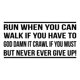 thumbnail image 1 of Decomural Never Give Up! Sports WS-43020, 1 of 2
