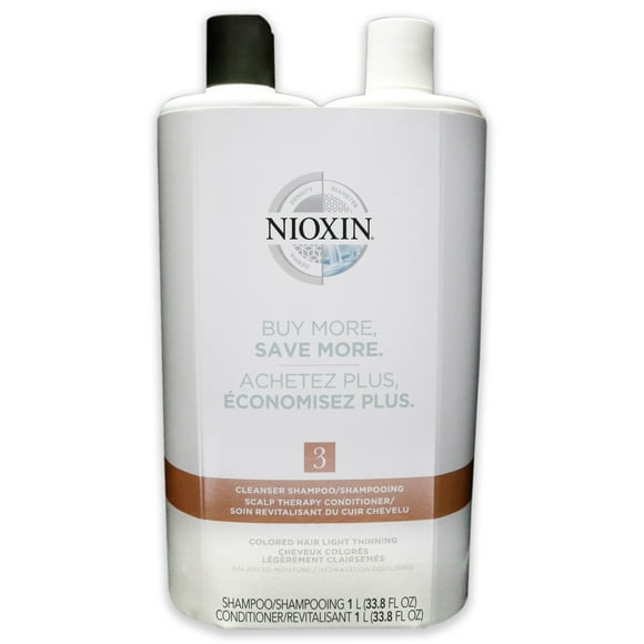 System 3 Duo De Para Unisex - 2 Champú Y Acondicionador De 33,8 Oz