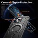 thumbnail image 5 of Para Apple iPhone 16 Pro Max Funda con Soporte de Anillo O Magnético Invisible, Funda de Teléfono a Prueba de Golpes, Negro, para iPhone 16 Pro Max, 5 of 6