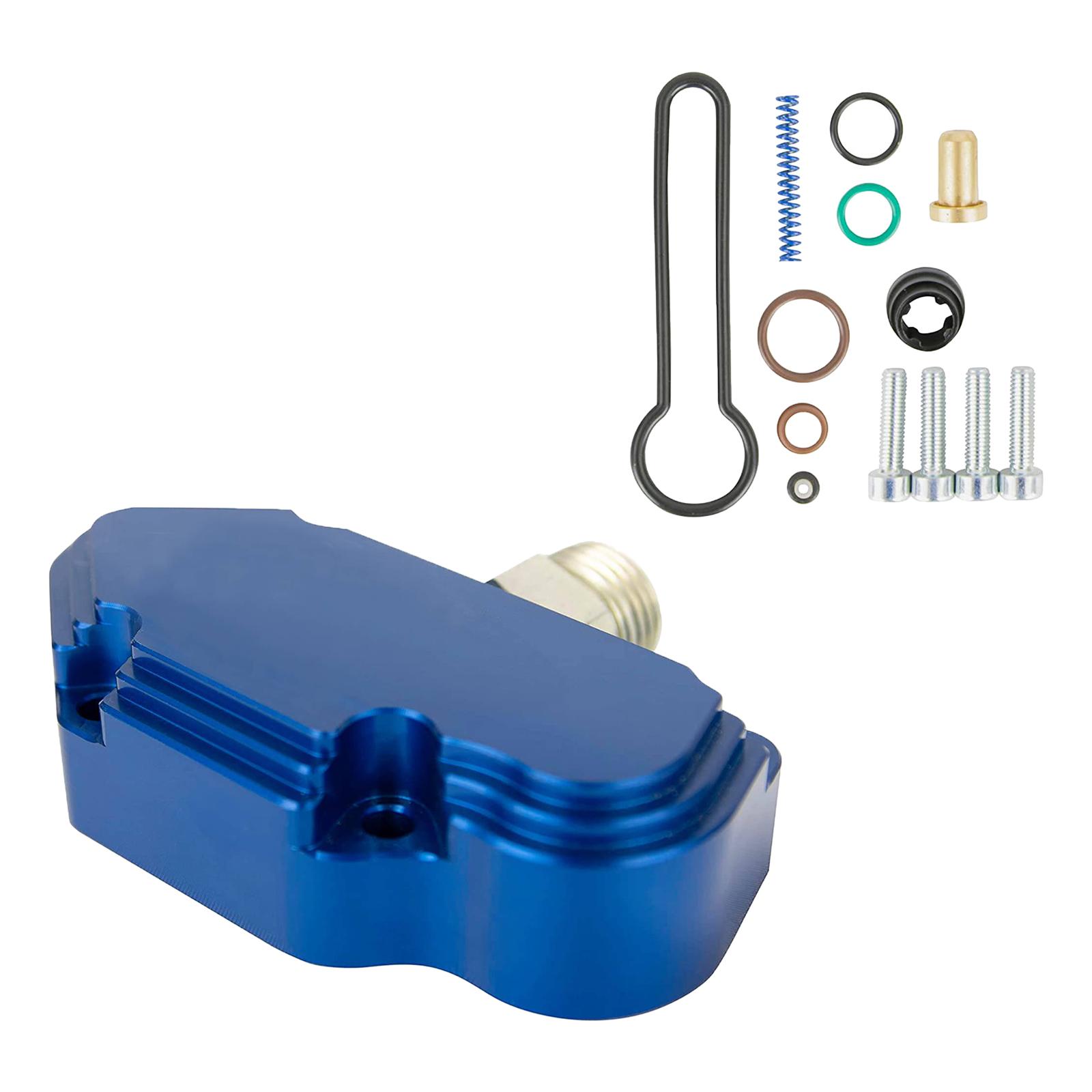 Magideal - Regulador De Presión De Profesional Reemplazo De Aleación De Aluminio De Resorte Azul De Coche De Fácil Instalación Para Reparación De