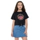 thumbnail image 1 of Polera Niña Teen Manga Corta Fun Nudo Negro Corona, 1 of 5