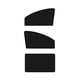 thumbnail image 1 of Visera para Ventanas de SUV (Cortina de Privacidad, 3 Piezas), 1 of 3