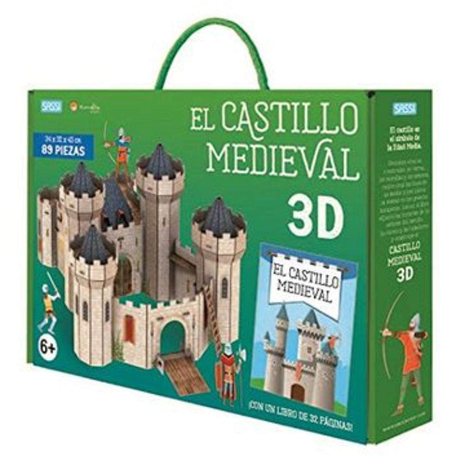 Manolito Books - Libro Castillo 3 D