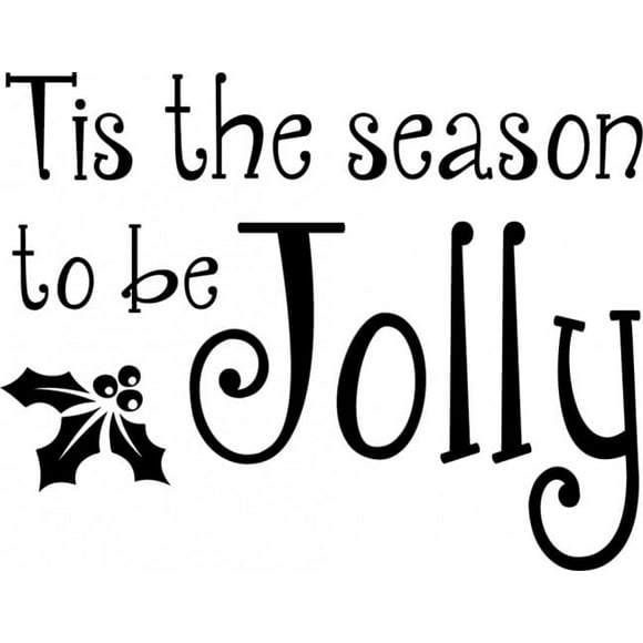 Decomural Season To Be Jolly Christmas WS-50017