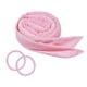 thumbnail image 4 of Diadema De Varilla Rizadora Sin Calor Para Mujer Con Scrunchies, Herramientas Para Peinar El Cabello, Rosa, 4 of 5