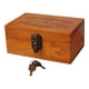 thumbnail image 1 of Caja De Madera Para Recuerdos, Compacta, De Diseño Antiguo, Multiusos, Para El Hogar, 21,3 X 14 X 10 Cm, 1 of 5
