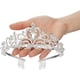 thumbnail image 3 of Corona de cristal tiara Makone con peine de diamantes de imitación para corona de novia, boda, graduación, desfile, fiestas de princesa, tiara de boda, tiara infantil, corona de princesa, corona de mu, 3 of 7