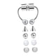 thumbnail image 1 of Anillos De Nariz De Acero Inoxidable Aro Anillo De Herradura Clip De Nariz Para Mujeres, Niñas, Hombres, Estilo B, 1 of 5
