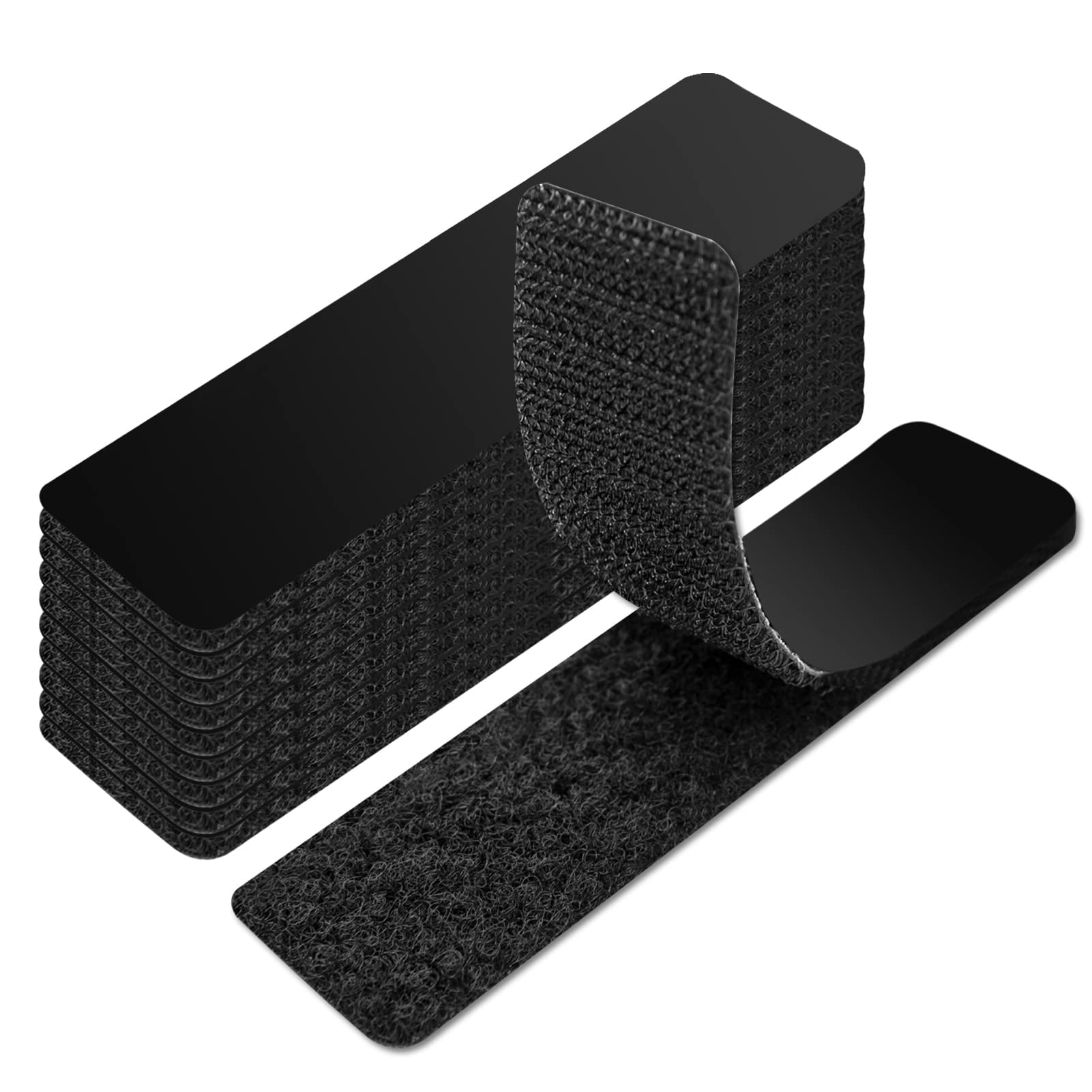 Cinta Adhesiva De Doble Cara Art3d Con Forma De Gancho Y Bucle, 2,5 X 10 Cm