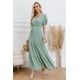 thumbnail image 3 of Maxi Vestido Largo Primavera Mujer Casual Eventos Texturizado 3338, 3 of 3