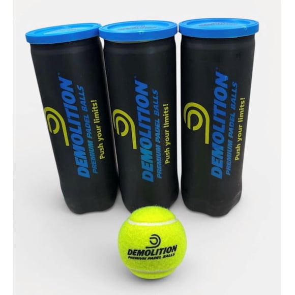 Pack De 3 Tarros De Pelotas Padel