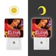 thumbnail image 3 of Elena de Avalor, Princesa Luz nocturna LED con sensor de anochecer a amanecer para dormitorio, baño, pasillo, escaleras - Lámpara LED nocturna de enchufe, 0.5W - 1 pieza, 3 of 6