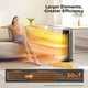 thumbnail image 2 of Calentador Space Heater BREEZOME de 1500 W con termostato y temporizador de 24 horas, color negro, 2 of 8