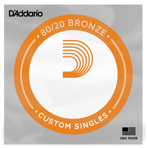 Cuerda Suelta Guitarra 80/20 Bronze Bw023 Daddario