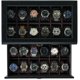 thumbnail image 1 of Caja para relojes TAWBURY Bayswater de 24 ranuras negro cuero PU, 1 of 9