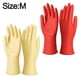 thumbnail image 2 of 2 pares de guantes de goma para lavar platos en la cocina, guantes de limpieza domésticos reutilizables, 2 of 6